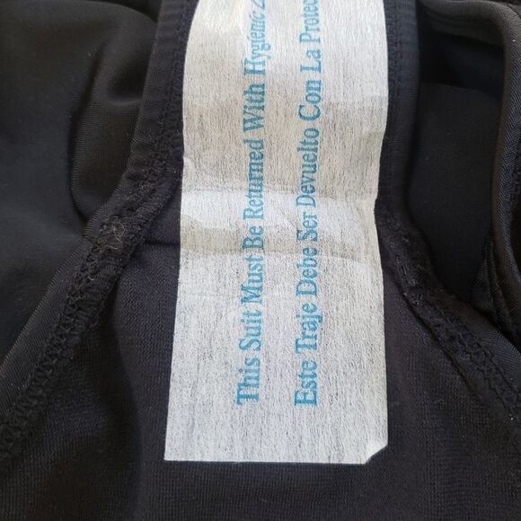 Womens New OnePiece Tie Front Swimsuit XS - Picture 6 of 8